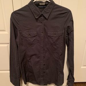 Bluenotes Button Top with Back Detail